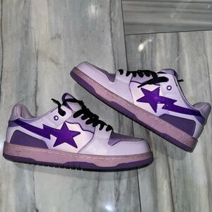 Purple Bape Sk8Sta